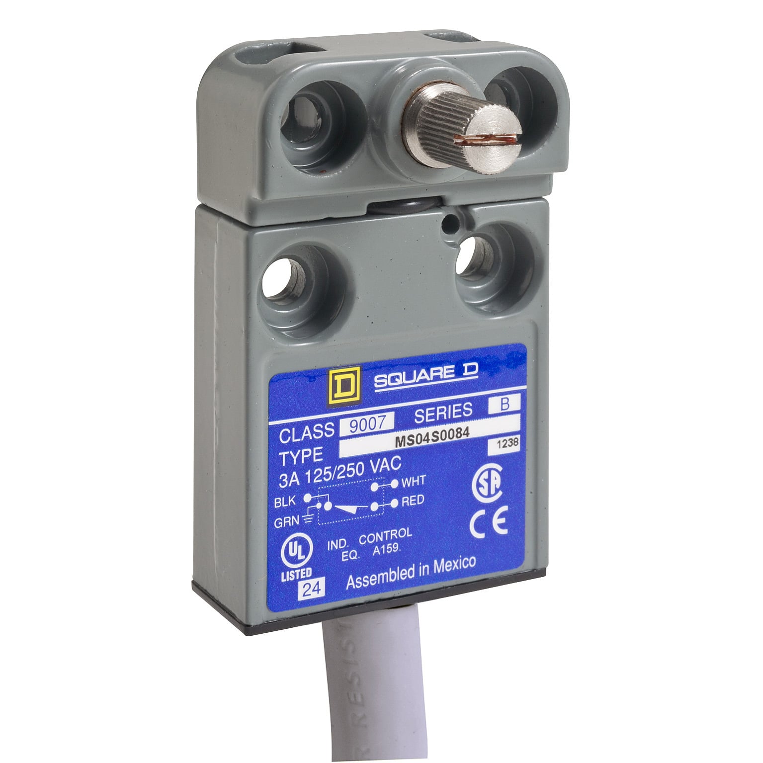 LIMIT SWITCH 240VAC 10AMP MS +OPTIONS