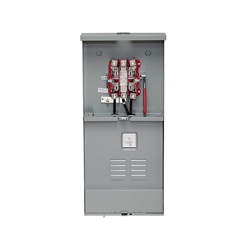 LS815-BLD Meter Main Combo Load Center, 120, 240 V AC, 150 A, NEMA 3R Enclosure