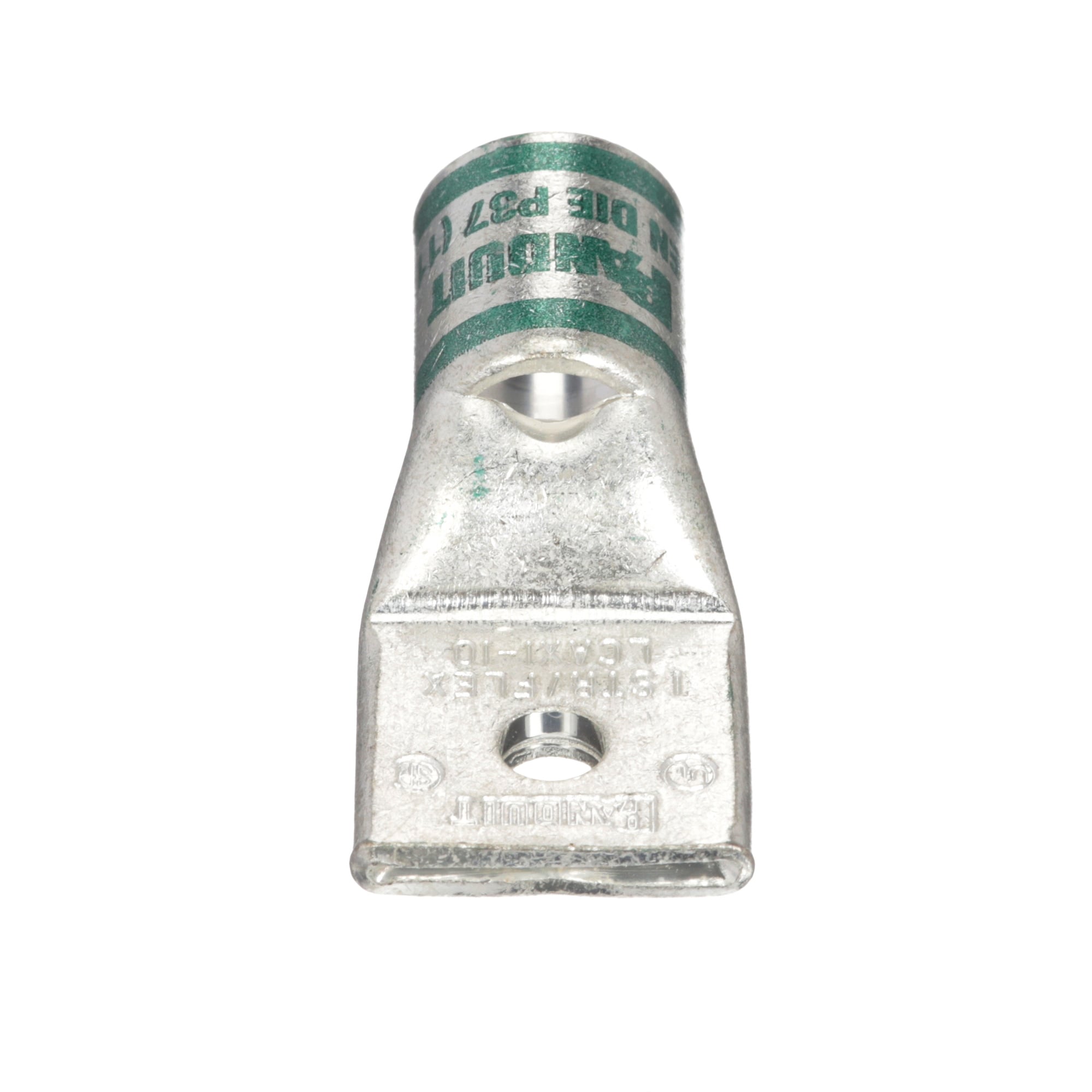 Copper Compression Lug, 1 Hole, #1 AWG F