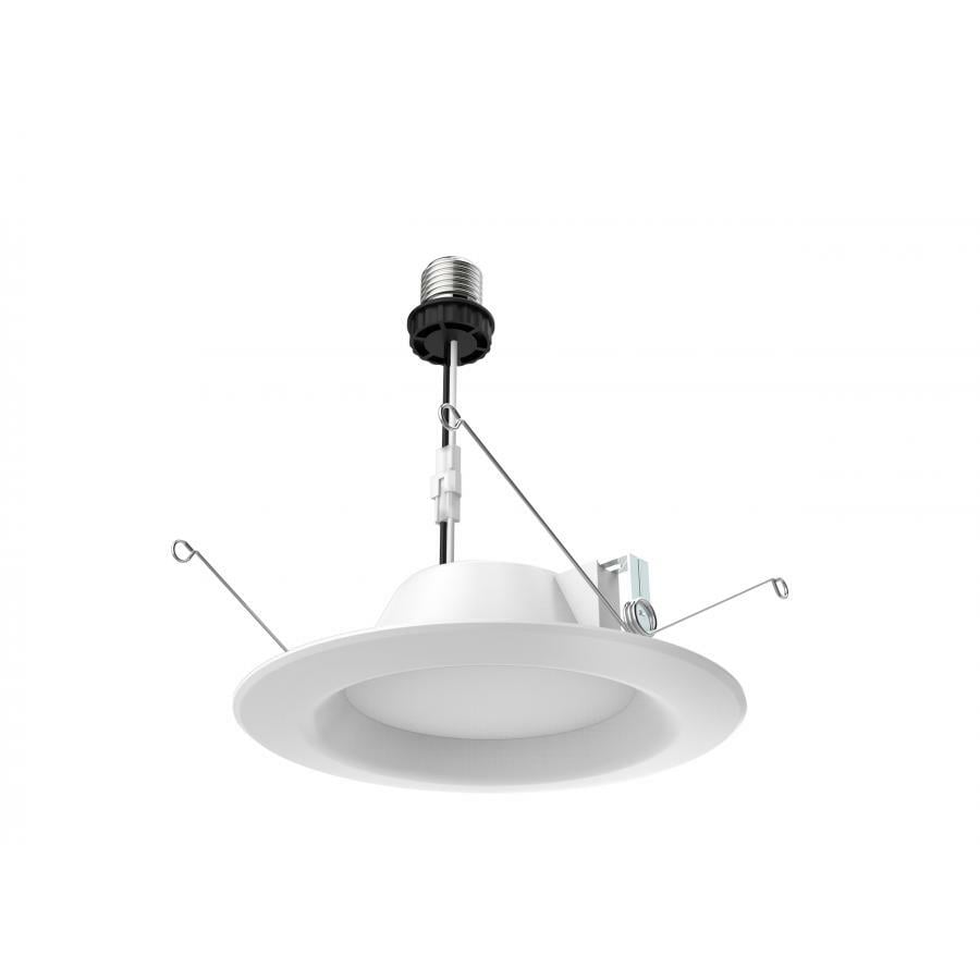 9 Watt LED Downlight Retrofit - 5-6" - 3000K - Dimmable - 120 Volts