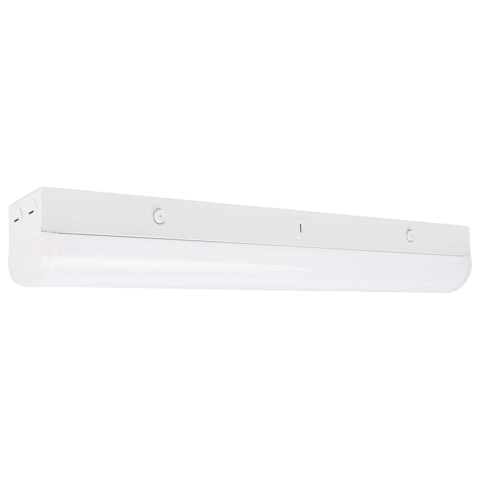2 ft. LED Linear Strip Light - CCT Selectable - White Finish - 100-277 Volts