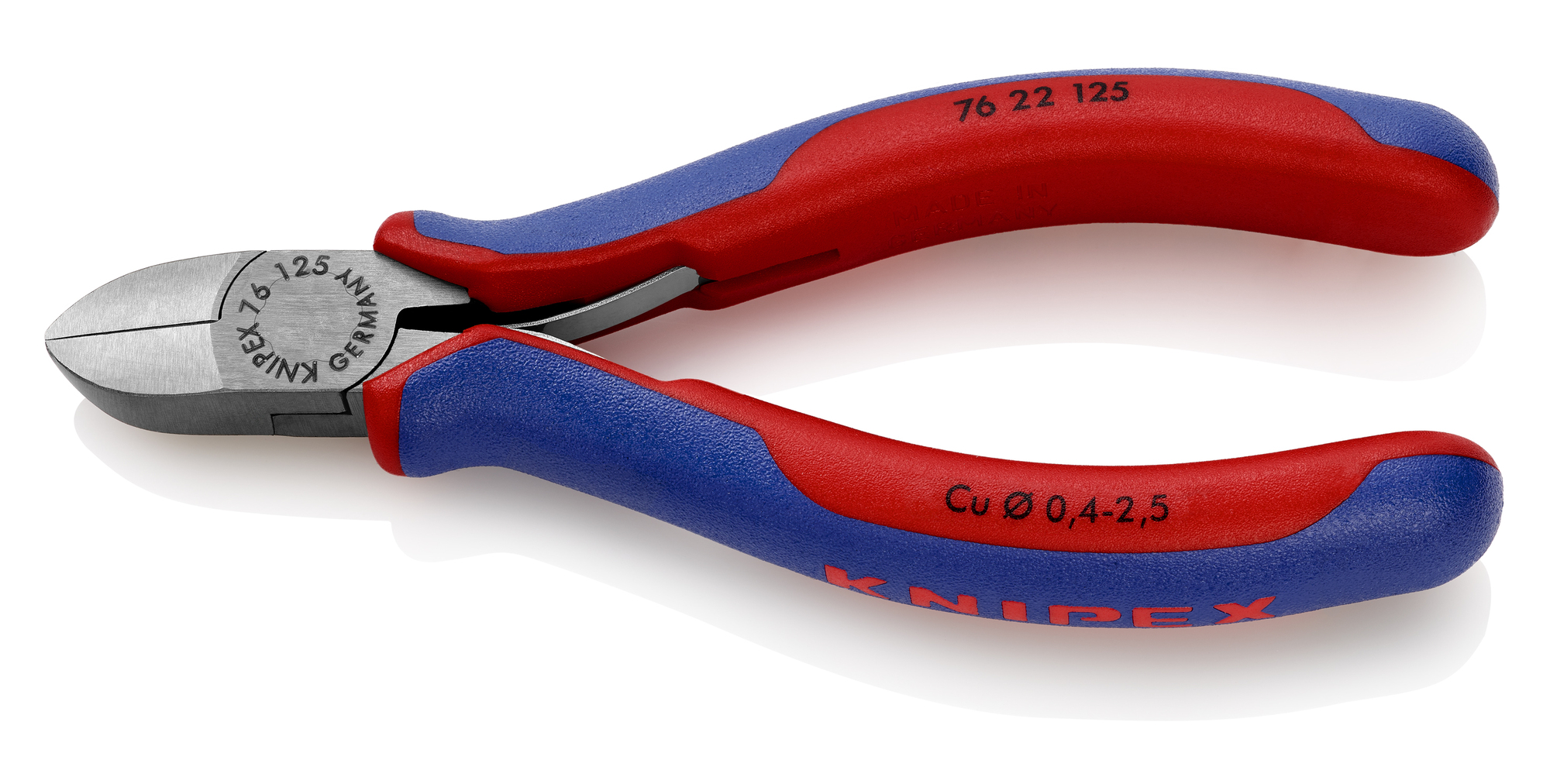 Diagonal Cutters, 5 in., Multi-Component, Spring Loaded