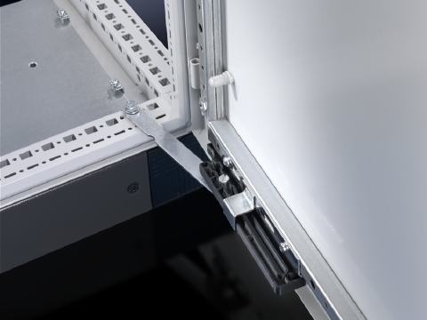 Door stay for escape routes, for TS, SE, PC, supply includes: Assembly parts