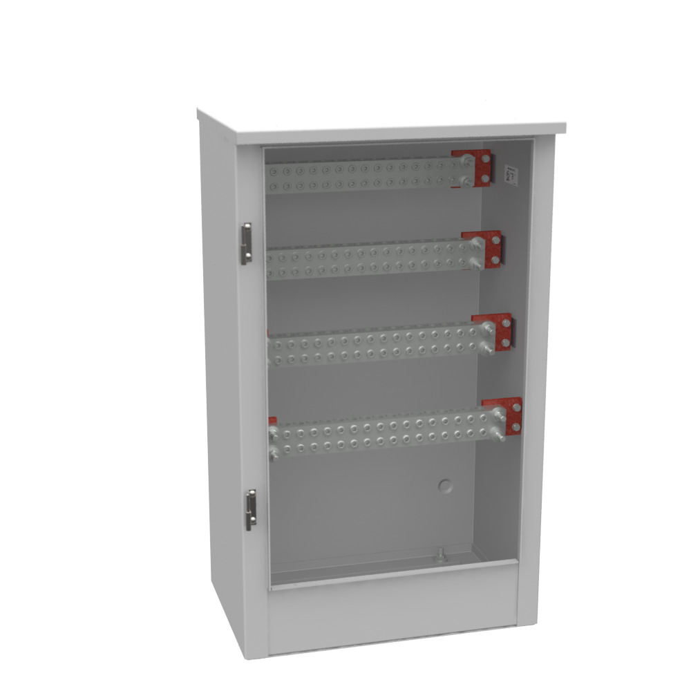 ALUM PAINTED SHELL 16 POS PER PHASE BAR 500 KCMIL