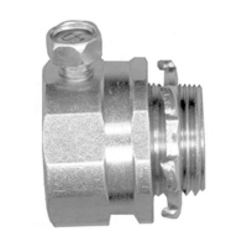 1-1/4" Made in the USA Steel Rigid Conduit Set Screw Connector