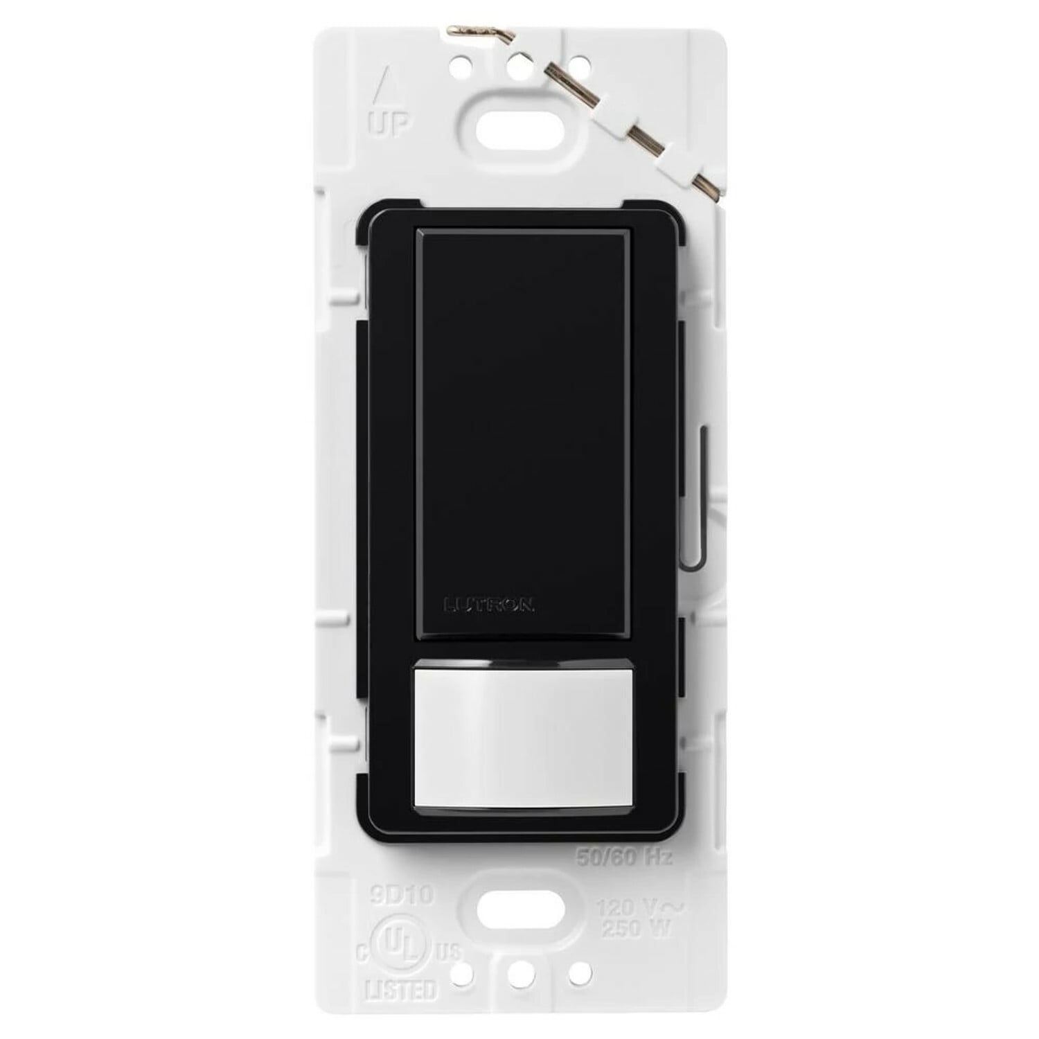 Lutron Maestro 5 Amp Single-Pole or Multi-Location Motion Sensor Switch, Black