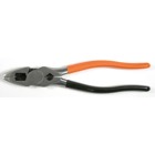 Hand Tool (Plier-Type) for Installing A, B, C, PT Non-insulated Terminals and Splices, Includes Plier Grip and Wire Cutter