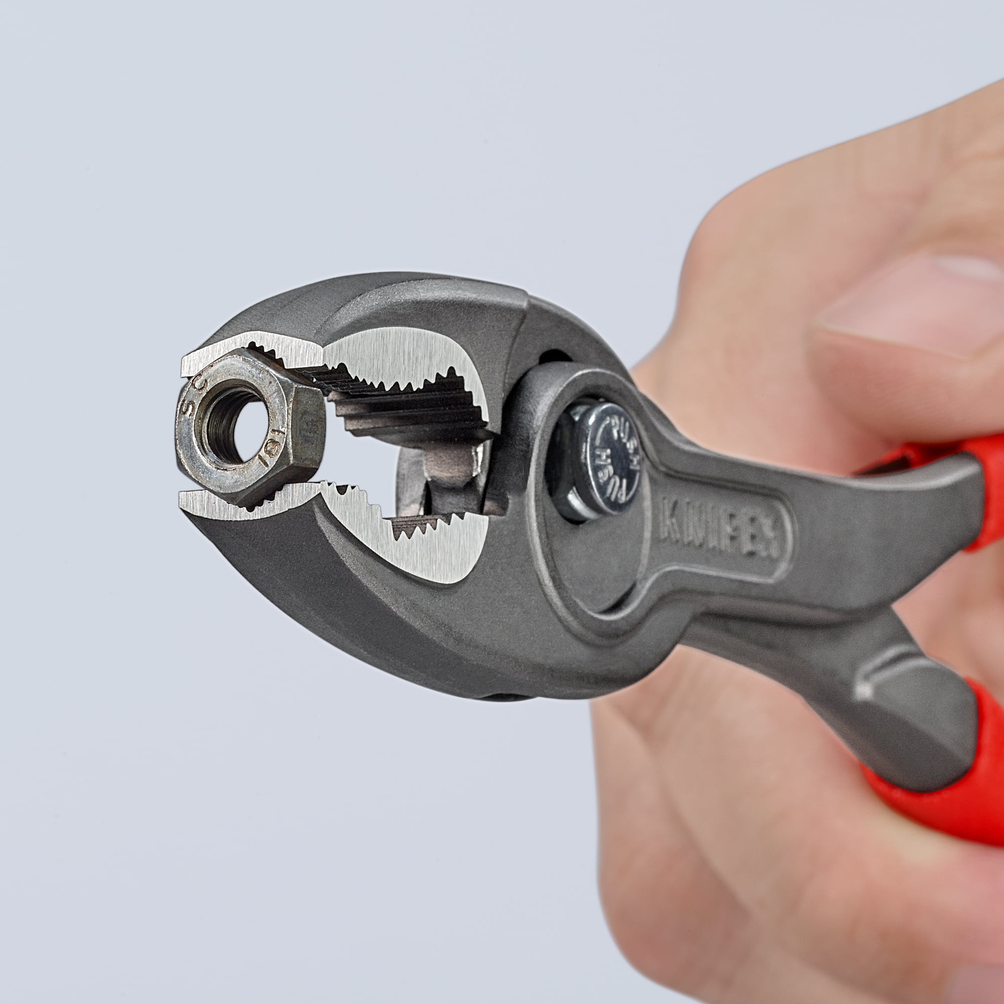 TwinGrip Pliers, 8 in., Non-Slip Plastic, Bulk
