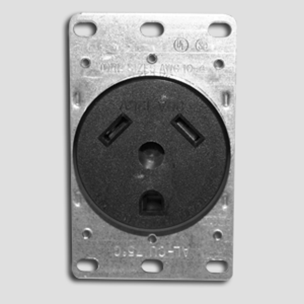 Eaton power pedestal receptacle, 30 A, 125V Crescent Electric Supply