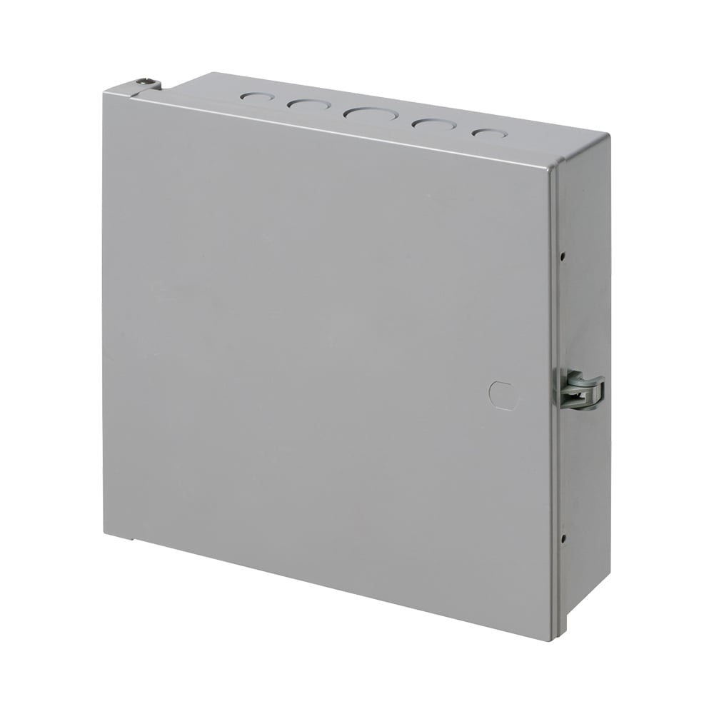 Outdoor rated non-metallic enclosures, NEMA3R. Gray, 7 x 8 x 3.5.