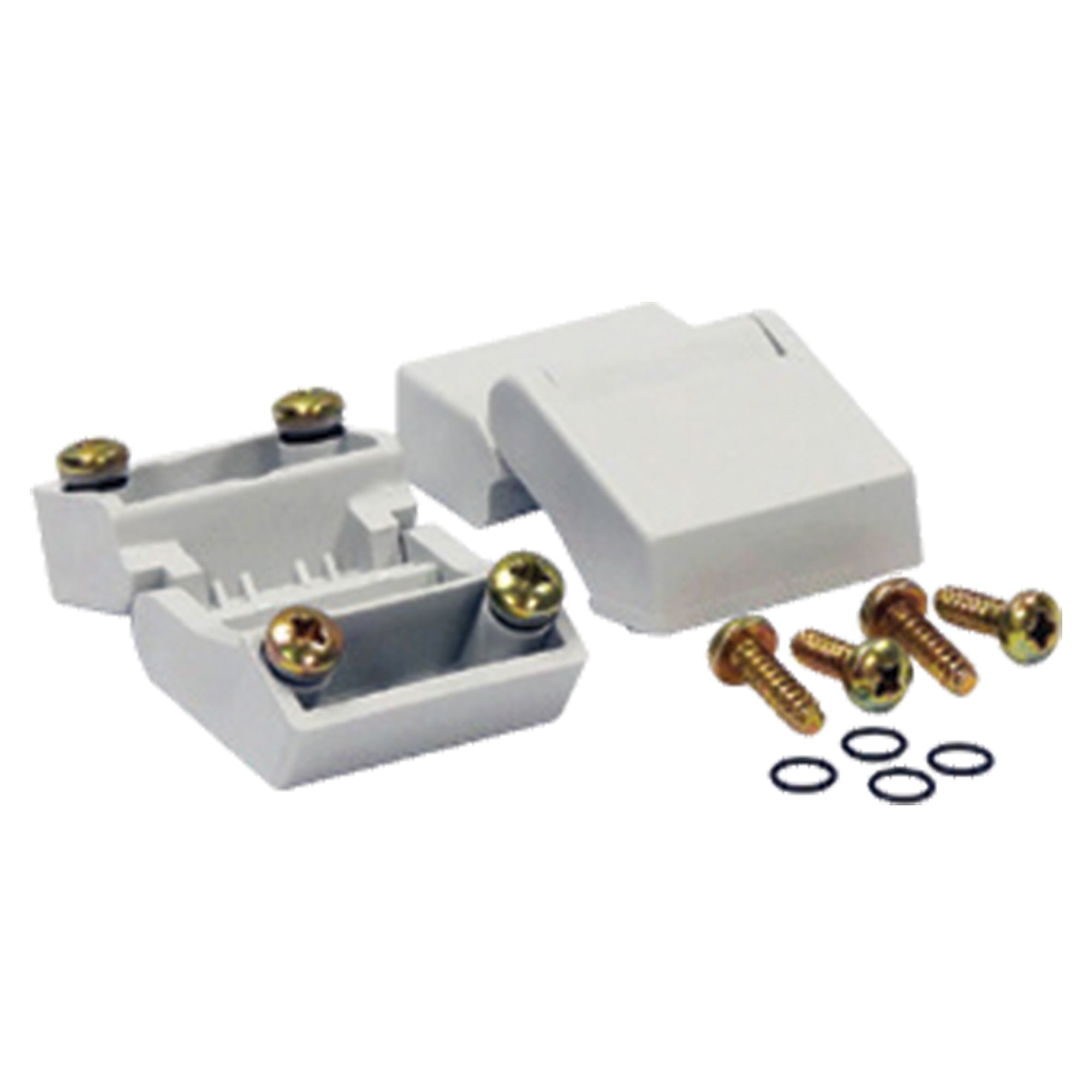 APO Non-Metallic Hinges, Smooth Matte, Light Gray, Polyamide, 10000.086LG