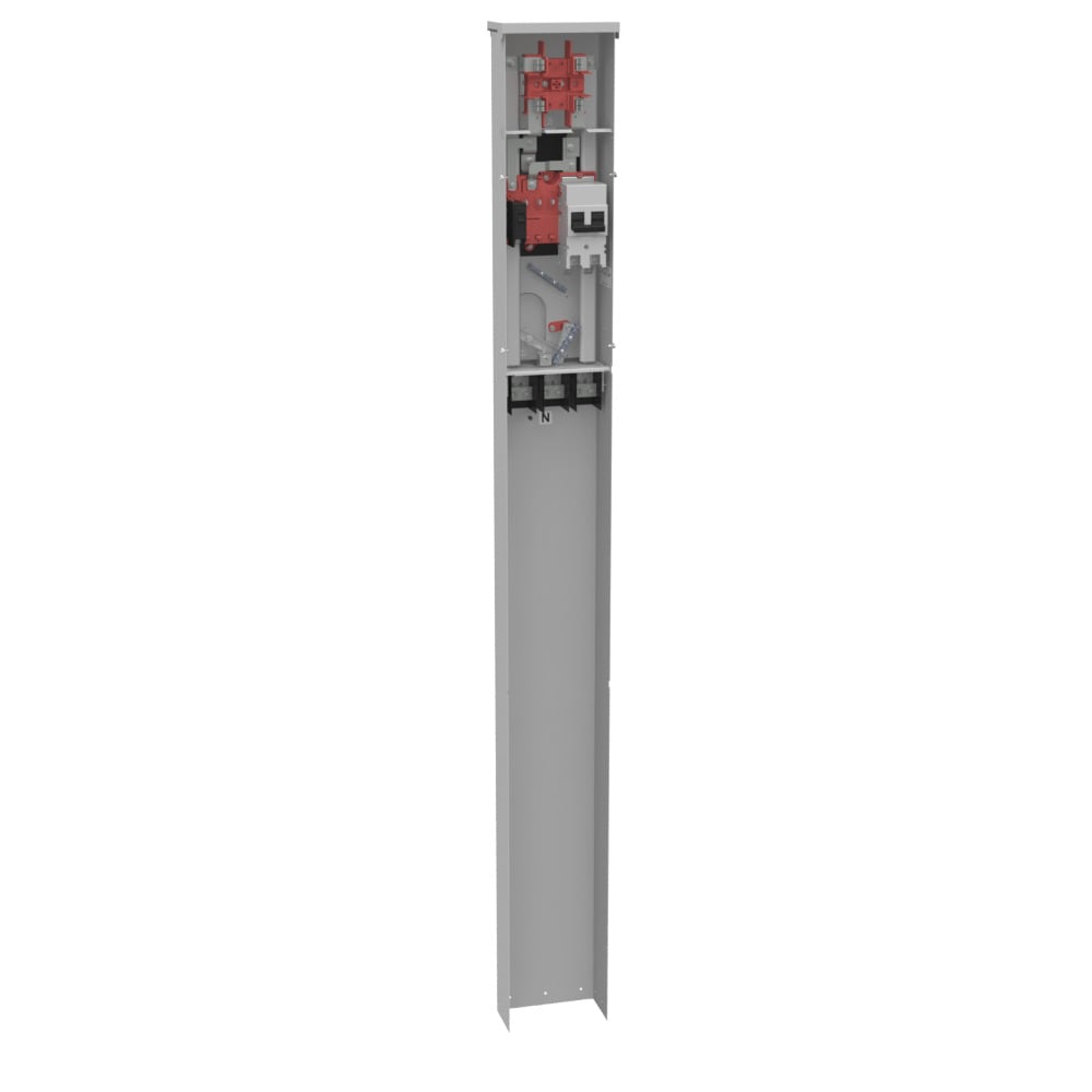 4 TERM RNGTP PLAIN TOP 1-200 AMP MN BRKR 520GR DIR BURY