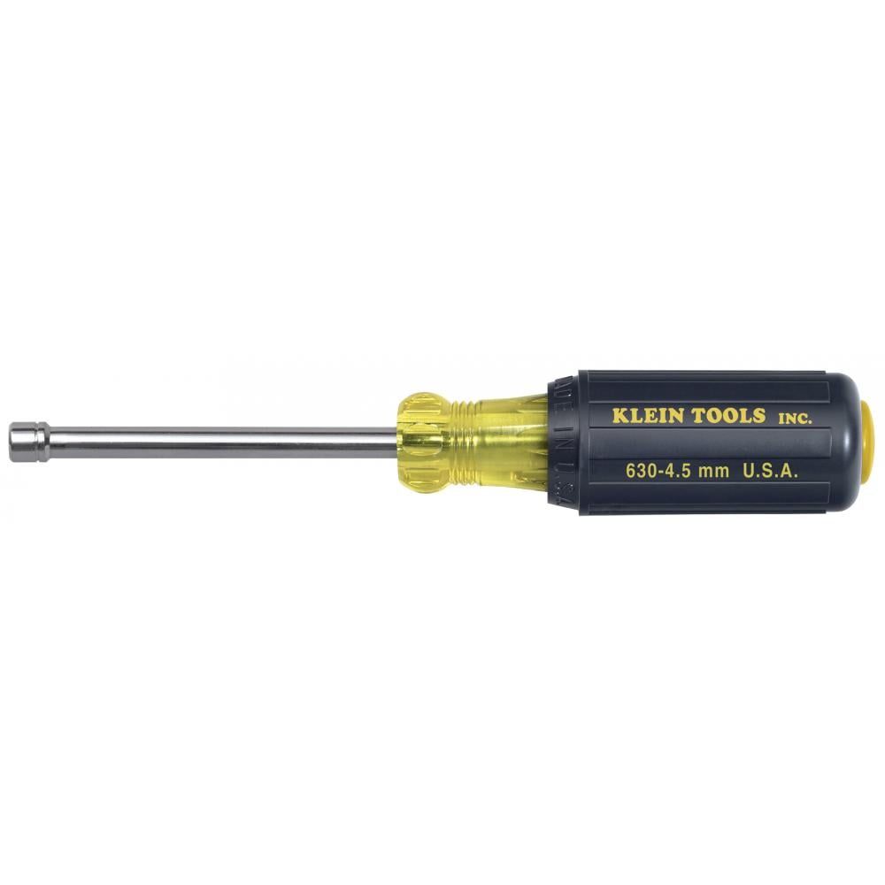 4.5 mm Cushion-Grip Nut Driver 3-Inch Hollow Shaft