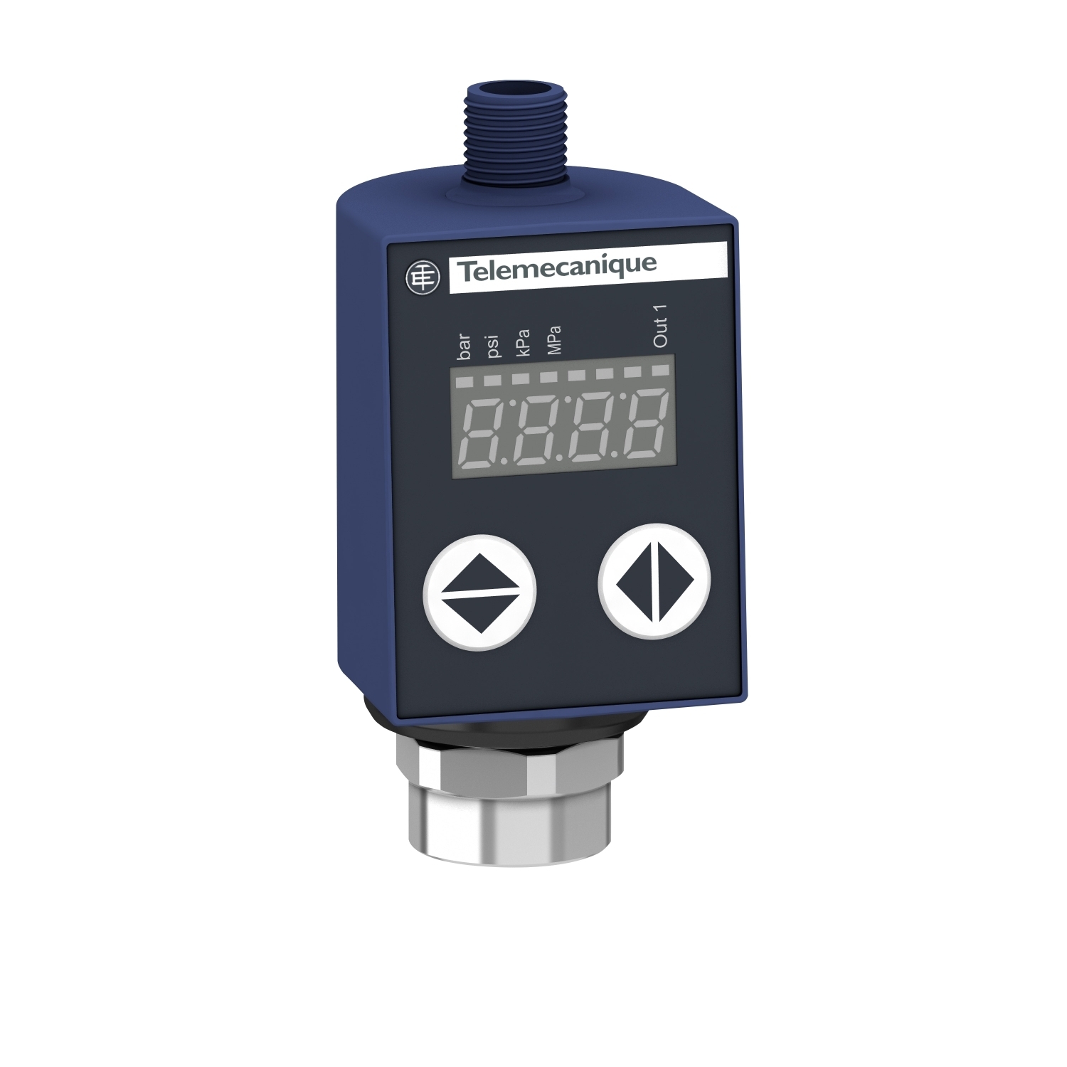 Electronic pressure sensors, Pressure sensors XM, XMLR 100 bar, 1/4" 18 NPT, 24 VDC, 4...20 mA, PNP, M12