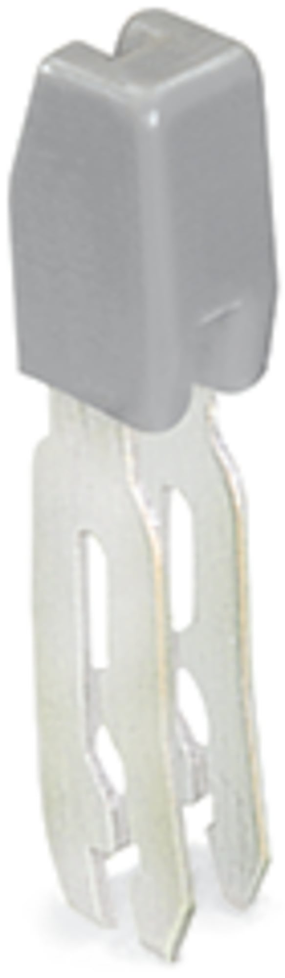 Staggered jumper; from 1 to 2; insulated; gray