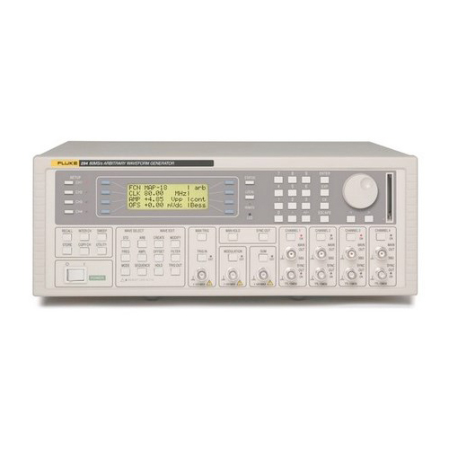 This four channel universal waveform generators combine many generators in one instrument. Their extensive signal simulation capabilities include arbitrary waveforms, function generator, pulse/pulse train generator, sweep generator, trigger generator, and tone generator.