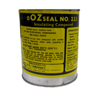 OZ-Gedney DOZ Series Seal Sealing Insulating Compound, Size: 1 QT, Can, For Use In Gasketed Or Threaded Splice Fittings And Gasketed Terminators, Compound Bushings And Compound Type Cable Supports
