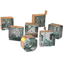 UNI MOUNT COVER 1G 3/4 RSD WITH 404 BOX PF