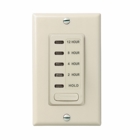 The Electronic Auto-Off Timer 2/4/8/12 Hour With HOLD Light Almond The EI200 Series Decorator Electronic Auto Shut-OFF Timers provide silent operation in time ranges from 5 minutes to 12 hours.