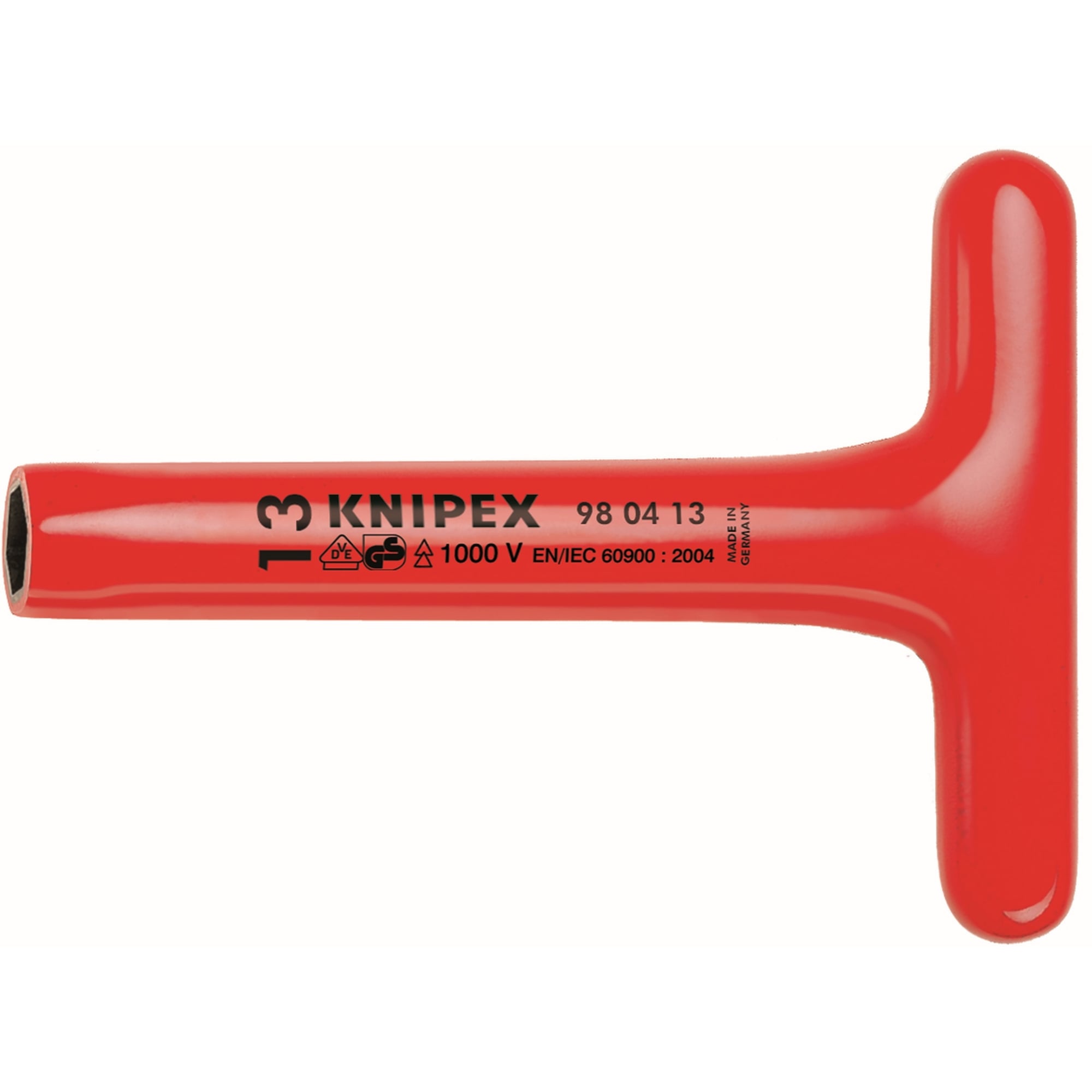 T-Socket Wrench-1000V Insulated 13 mm, 12'
