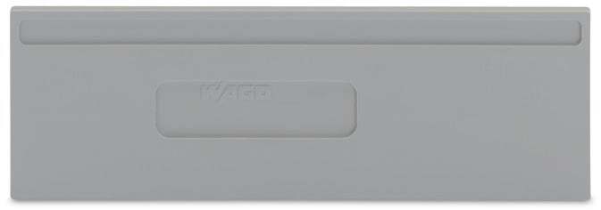 Separator plate; 2 mm thick; oversized; gray