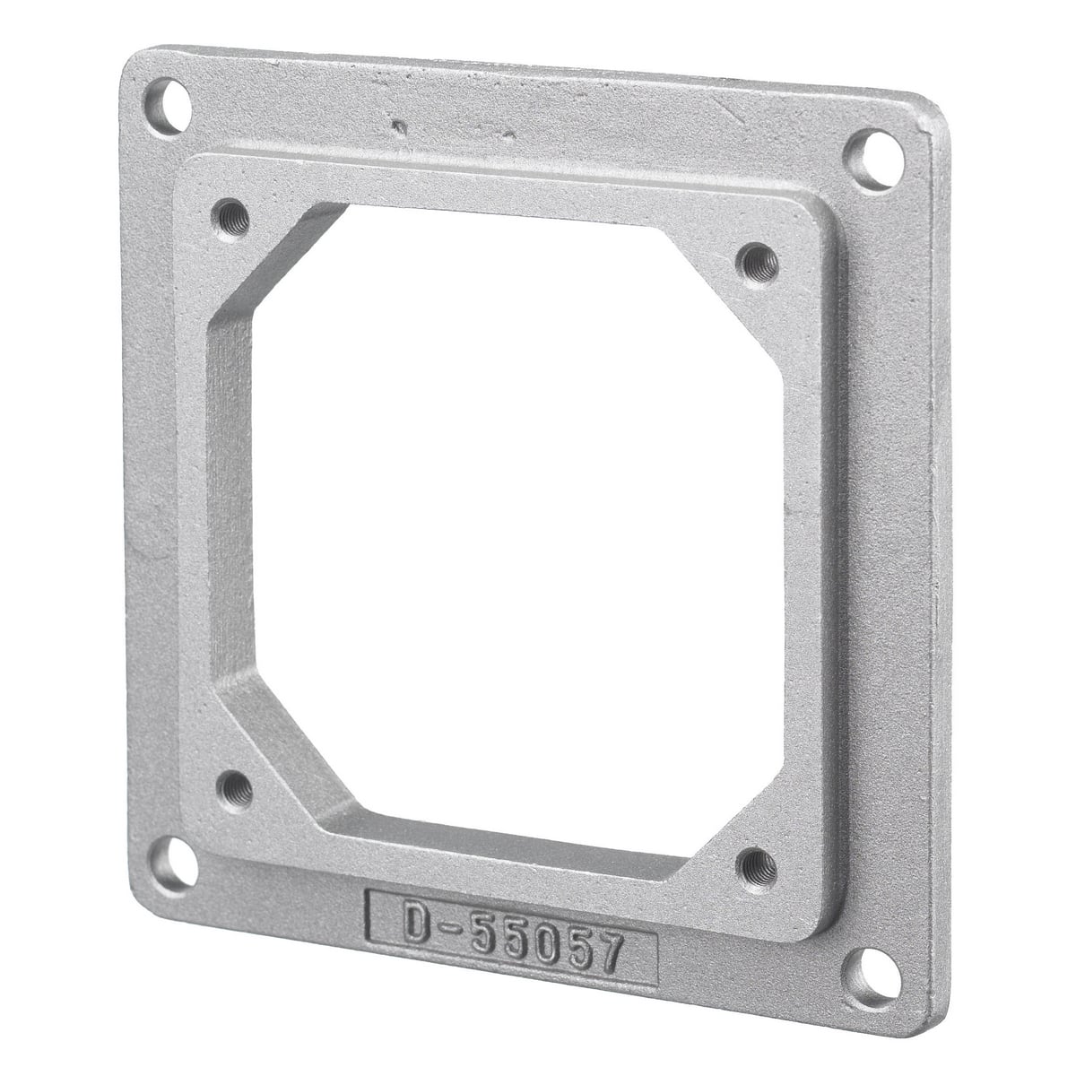Hubbellock Industrial Straight Adapter Plate 60A Metallic