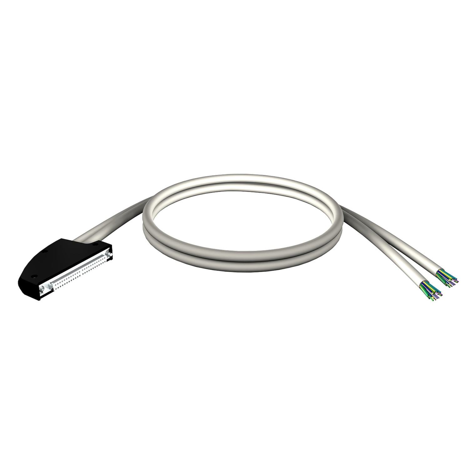 cord set, Modicon M340, 40-way terminal, two end flying leads, 5m