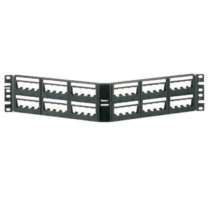 Patch Panel, 48 Port, Angled, Ultimate I