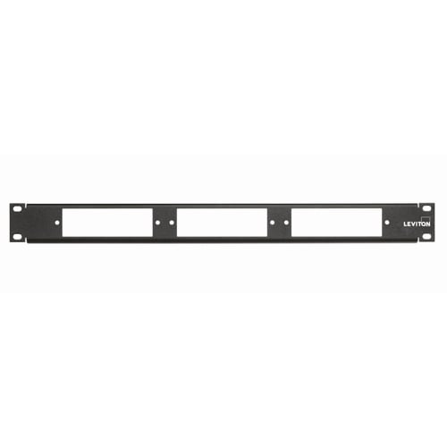 Opt-X 500I 1RU Flush Mount Distribution Panel.  Empty. Accepts Up To Three Opt-x Adapter Plates Or Three Opt-x P-N-P Modules