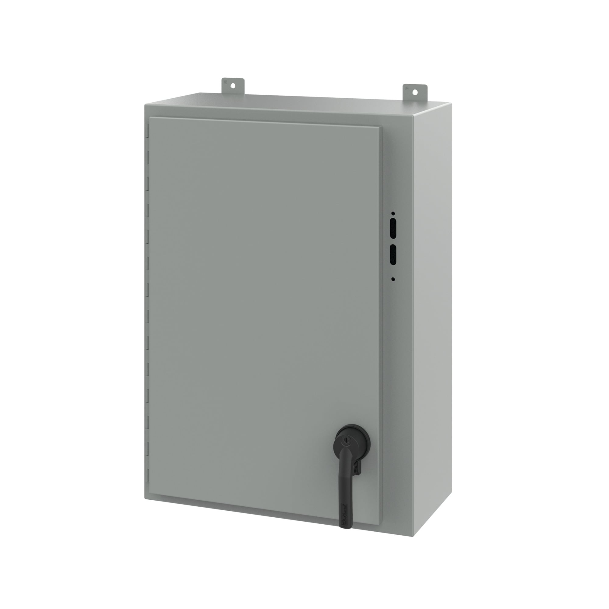 Disconnect Enclosure with Handle Type 12, 30.00x21.38x10.00, Gray, Steel