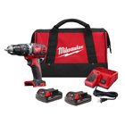 M18 Compact 1/2 in. Hammer Drill/Driver Kit w/ Compact Batteries