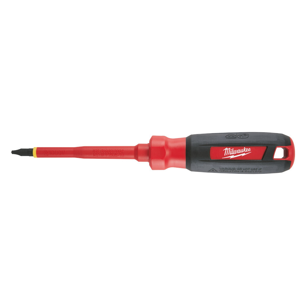 #1 ECX 4 in. 1000V Insulated Screwdriver
