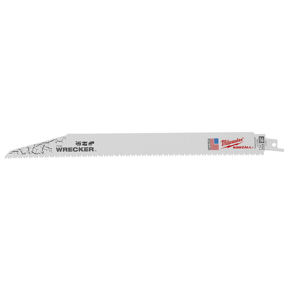The Wrecker Multi-Material SAWZALL Blade 12 in. 7/11TPI 5 pk