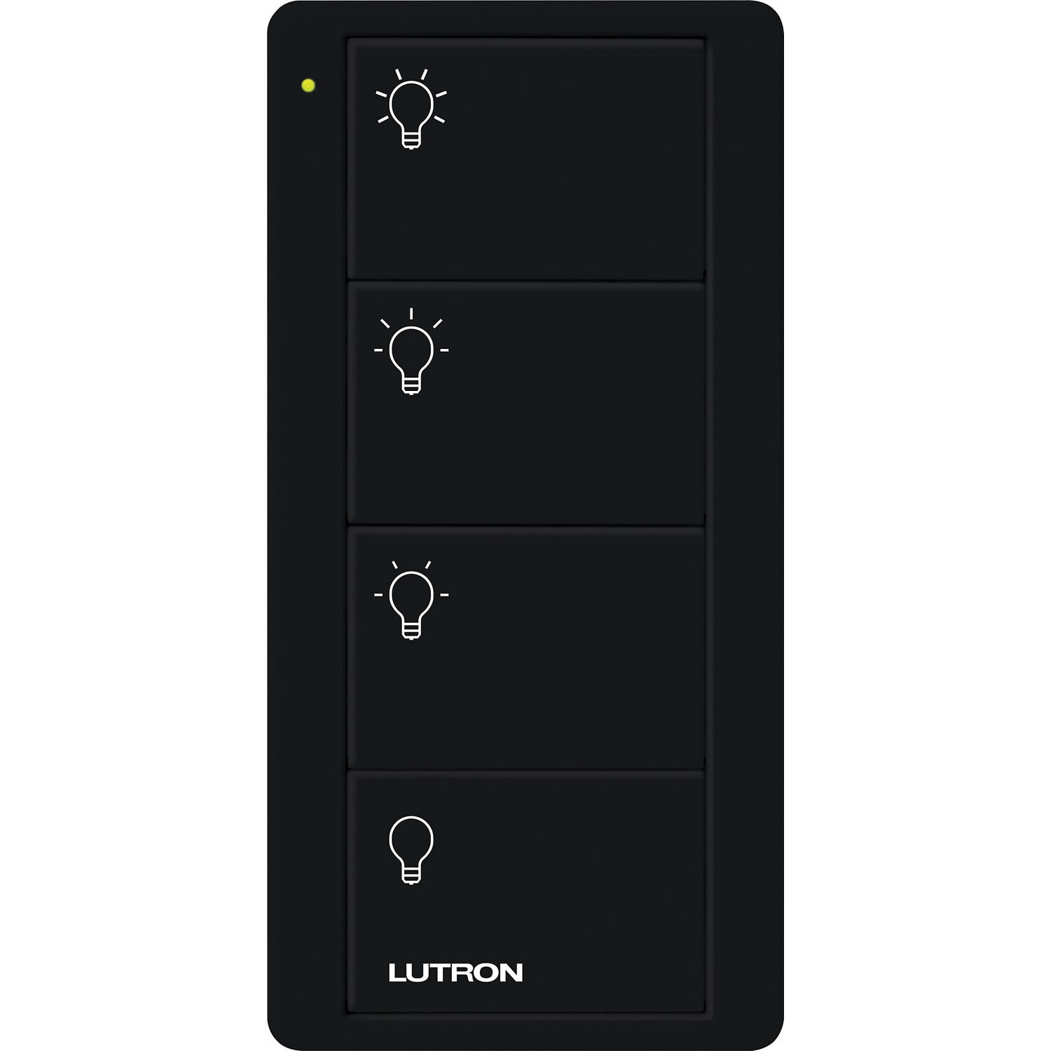 Pico Wireless Control, 4-button, light scene control in black