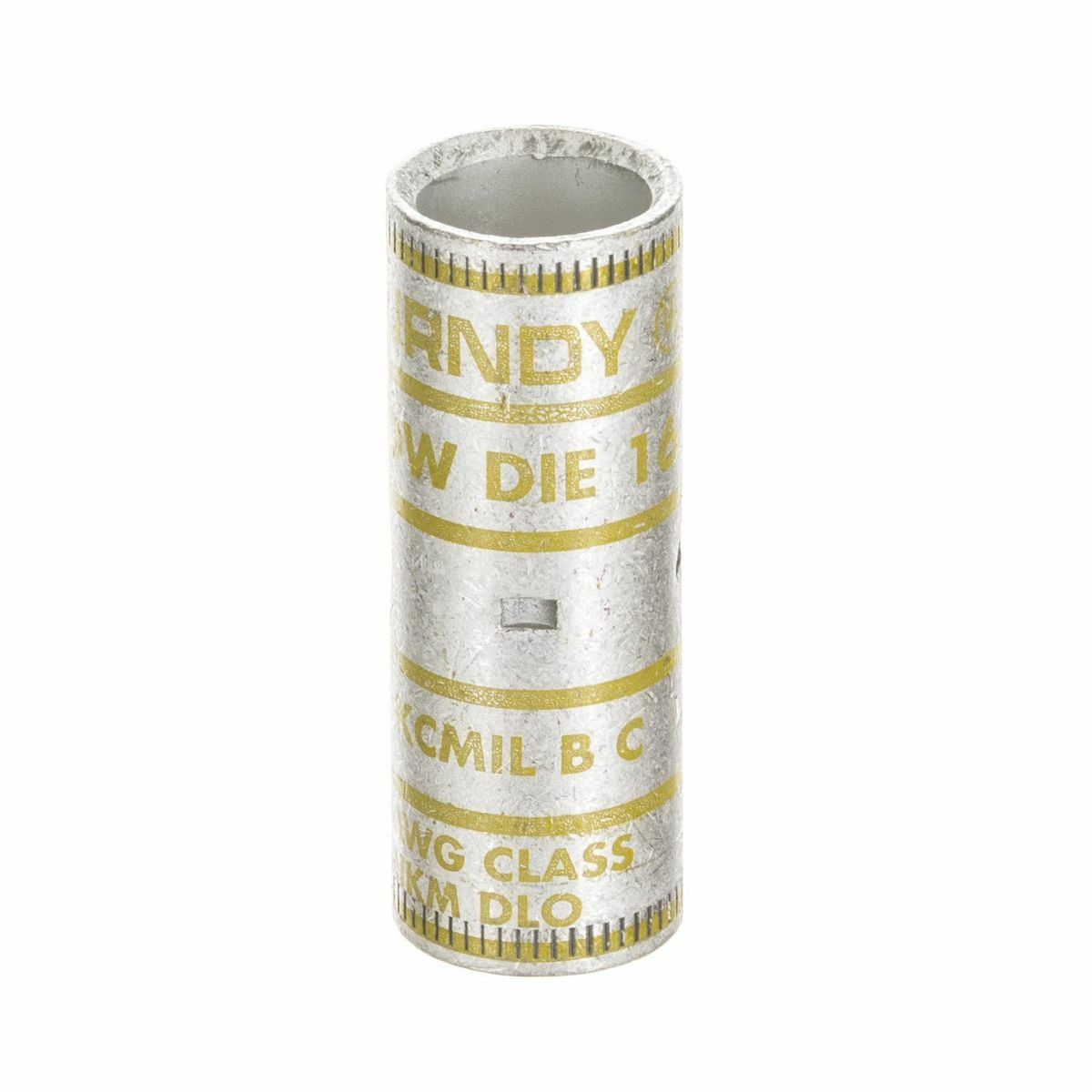 4/0 Flex G,H,I,K,M,DLO, 4/0 AWG CU, Standard Barrel, Internal Chamfer, Tin Plated, UL/CSA, 90?C, Up to 35kV, Yellow Color Code, 16 Die Index.