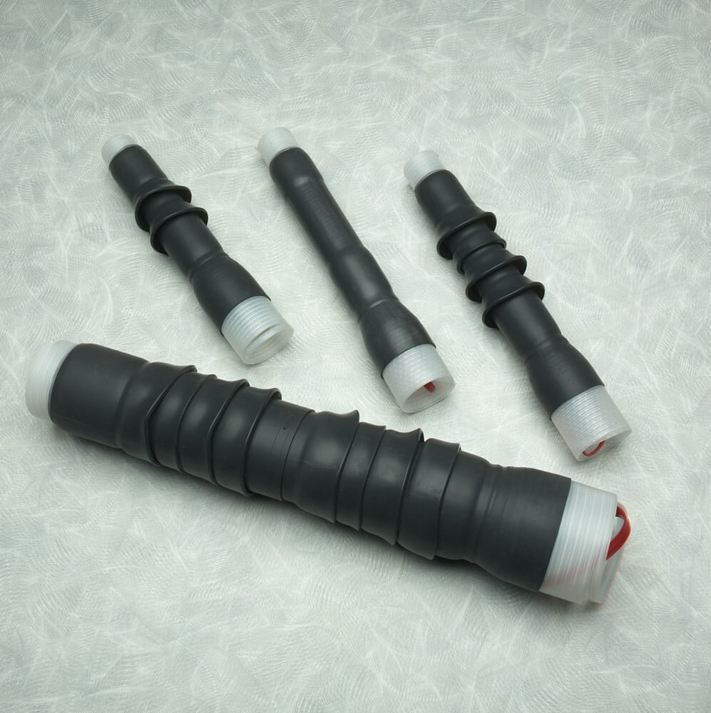 3M(TM) Cold Shrink QT-III Silicone RubberTermination 7664-S-8-4/0, 0.83-1.53 in (21,1-38,9 mm) Cable Insulation O.D.