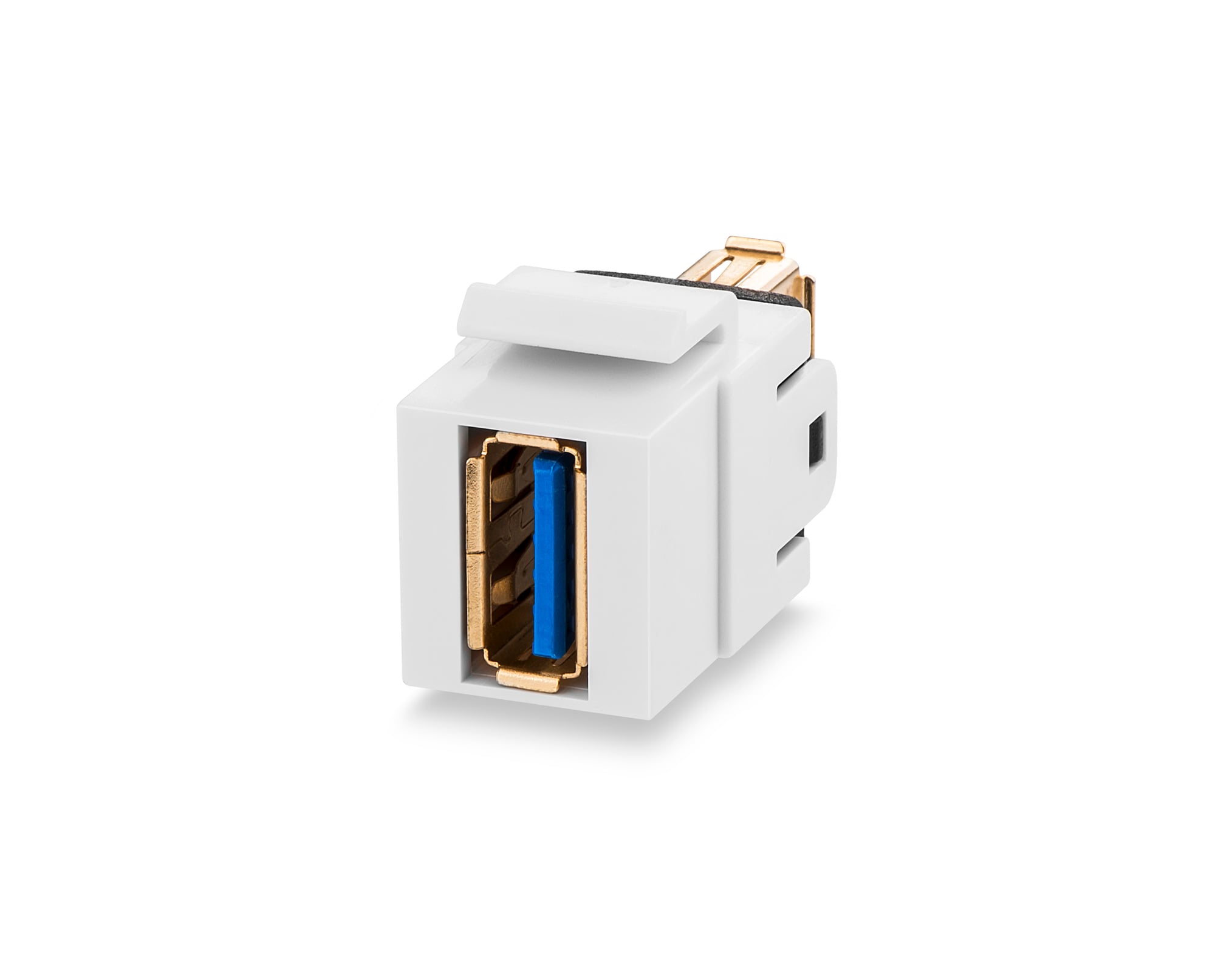USB 3.0 Keystone Module Keystone Module, White