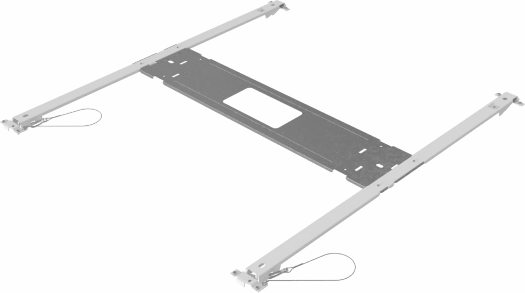 The DCMK ceiling mount kit by Lithonia Lighting is the ideal option for securely mounting the 2 ft. x 2 ft. and 2 ft. x 4 ft. CPANL flat panels directly to a hard ceiling. The CPANL fixture paired with a DCMK bracket provides a crisp and clean aesthetic with a solution that together extends less than 1.6 below your ceiling. CPANL with DCMK is the perfect choice for budget-conscious schools, commercial offices, or small retail footprint projects featuring hard ceilings.