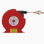 Static Discharge Reels, Heavy Duty, Cable Length: 50 Feet (Nylon Covered), Weight: 12 LB.