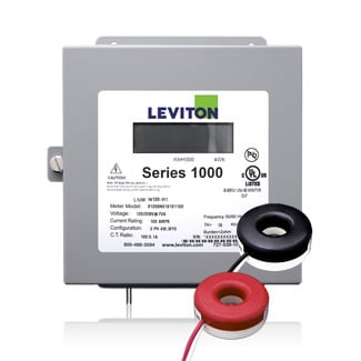 Series 1000 120/240 V 200A Indoor Kit with 2 Solid Core, 1P3W, Gray