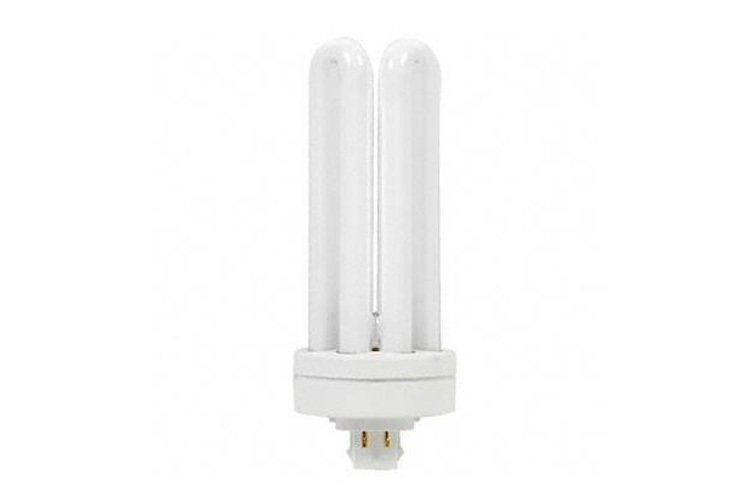 GE Ecolux, 26 WTT, 120 V, 1800 LM, 4100 KV, 82 CRI, 5.2 IN Length, GX24q-3 Base, 17000 HR Average Life