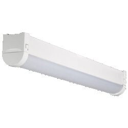 OBS74776 Strip LED Fixture 1A, 32 Watts, 120 177V, 0 10V Dimmable, 80+ CRI, 5000K, 48in, For surface mount, White Painted Finish