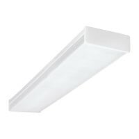 ACW Series 4 Ft. Dimmable LED Wraparound with Prismatic Acrylic Lens in 4000K