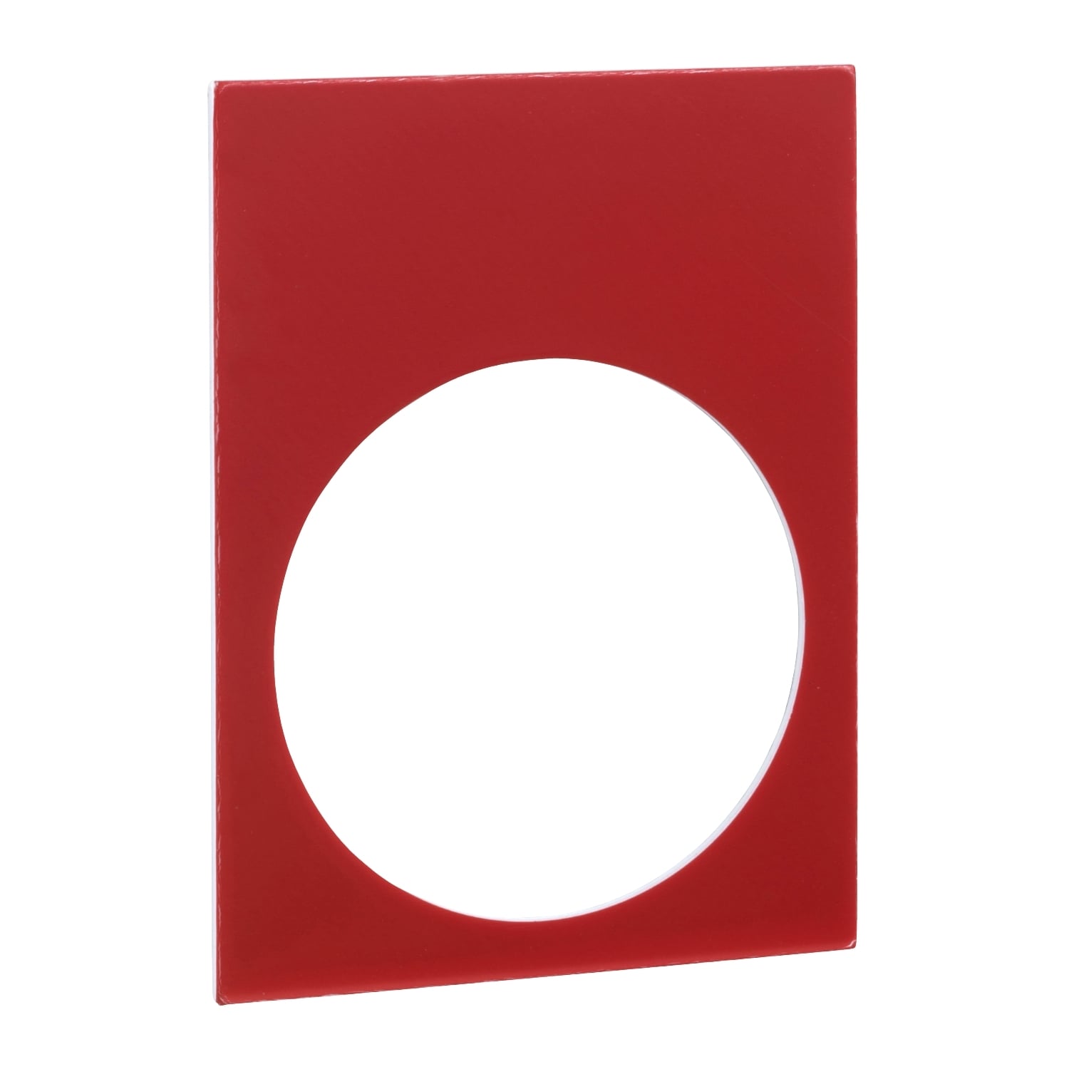 Blank legend, Harmony XAC, Legend plate, plastic, black or red background, 30x40mm, unmarked