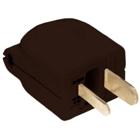 Lutron 120/127 V replacement plug for dimming receptacle in brown