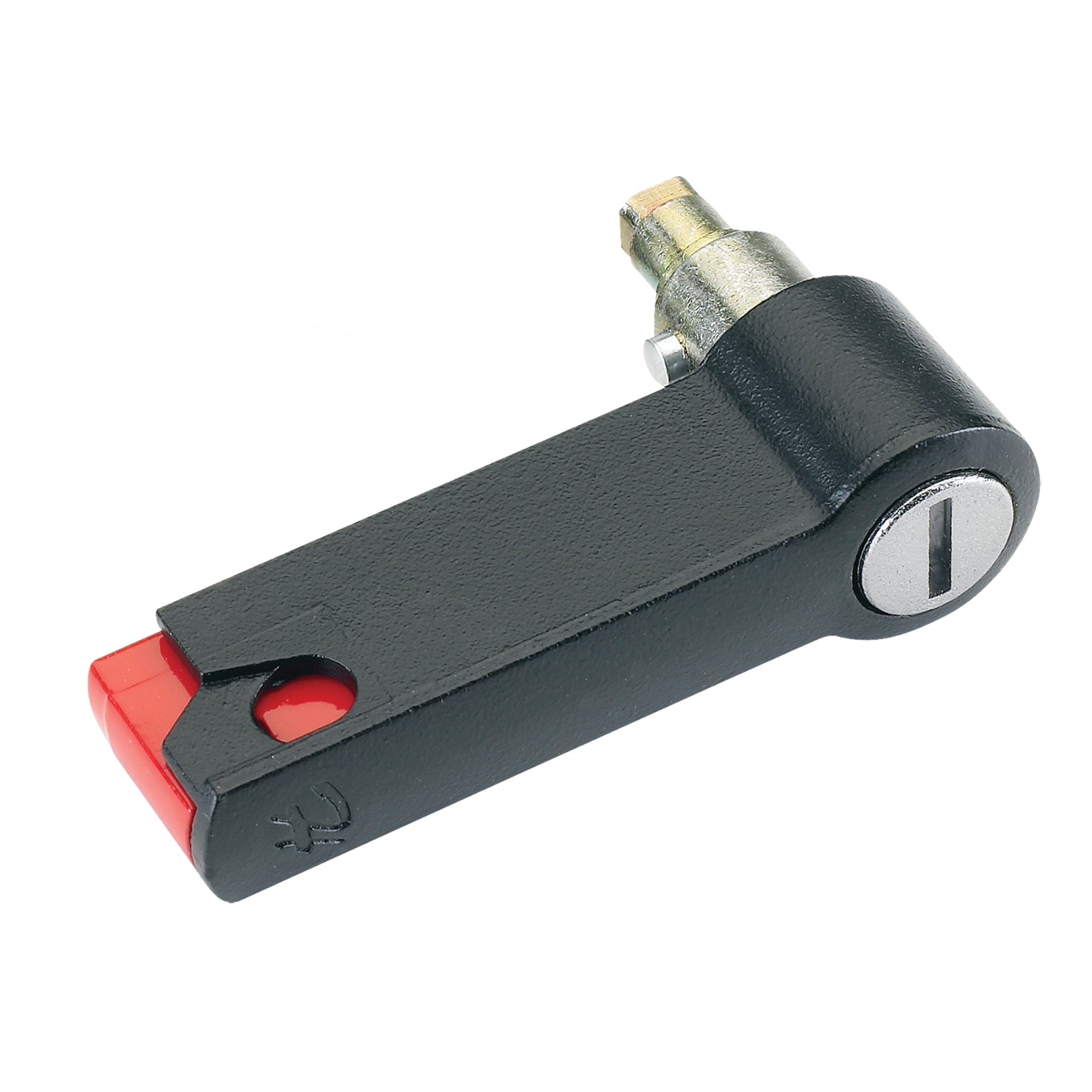 Handle Concept Padlock Type 3, 4, 4X, 12, 3.54x1.00x1.57, Black, Mild Steel
