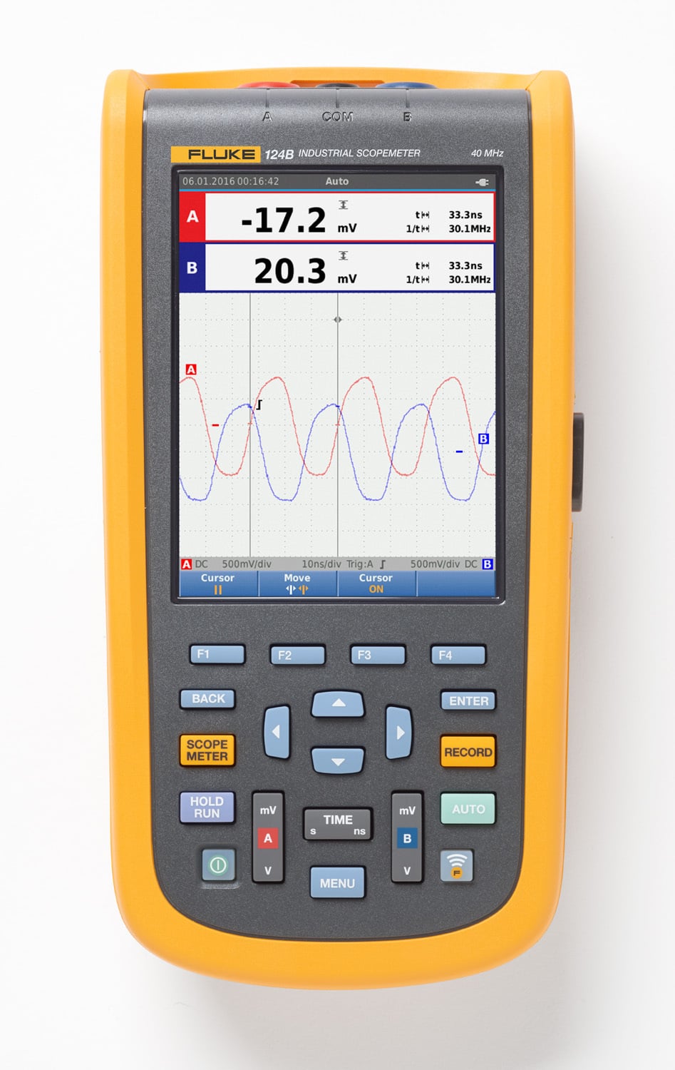 FLUKE-123B/S, INDUSTRIAL SCOPEM+SCC 20MHZ, N AMERICA