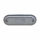 Eaton Crouse-Hinds series Condulet Form 7 wedge nut cover, Sheet steel, 1/2"