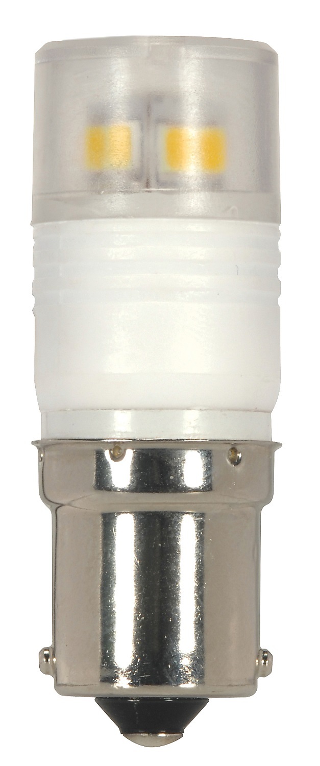 Minature LED, Designation: 2.3W LED T3 Replacement Bulb - 360' Beam Spread - Bayonet Single Contact Base - 5000K - 12V