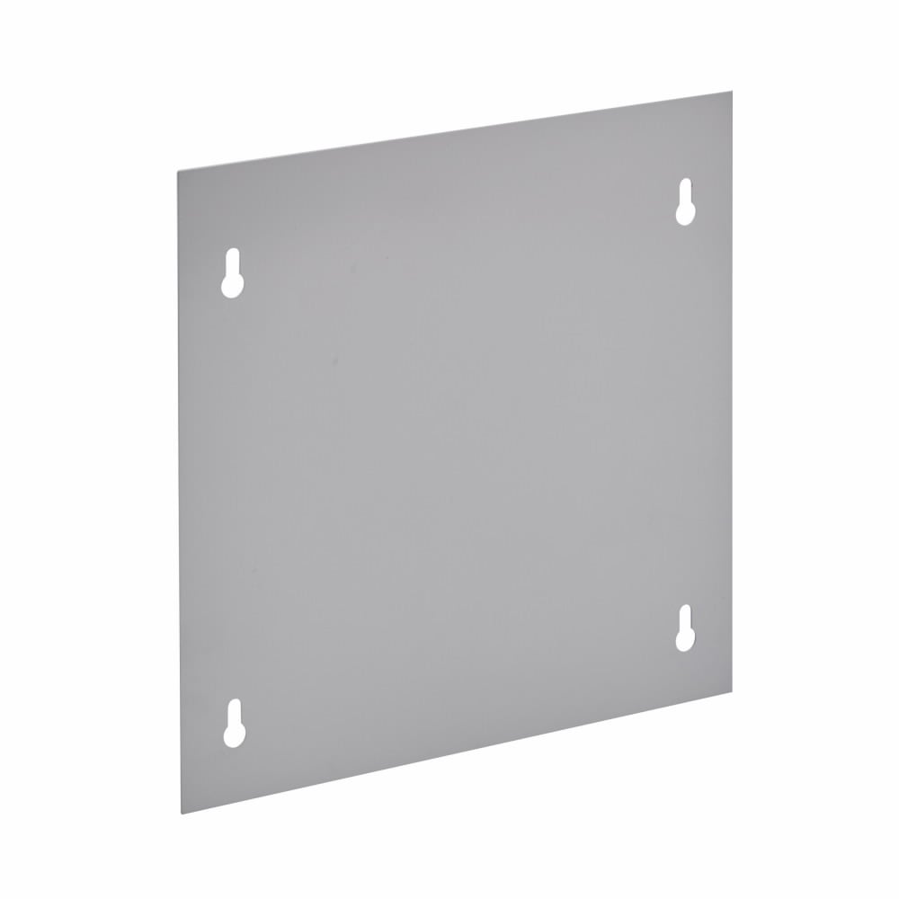 Eaton B-Line series other enclosure accessories, NEMA 1, ANSI 61 gray painted, Steel, Type 1 screw cover, Flush mount, 16 gauge